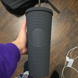 Starbucks Black studded cup